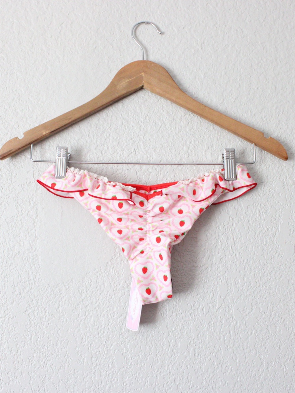 Whipped Cream Swimwear Strawberry Lane Bikini Set XS - Picture 8 of 10